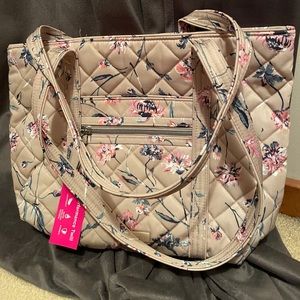 Small Vera Tote Bag in Strawflower